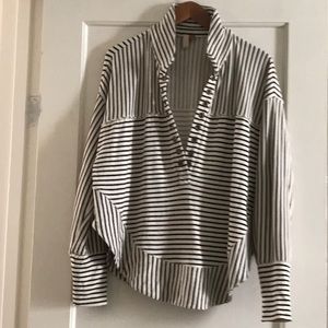 Pilcro Spliced Henley Top S Anthropologie